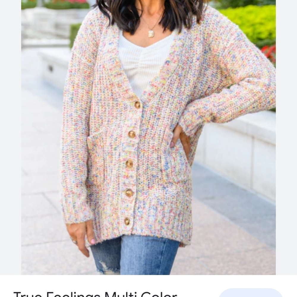 Antropologie Cardigan striped sweater size xsmall